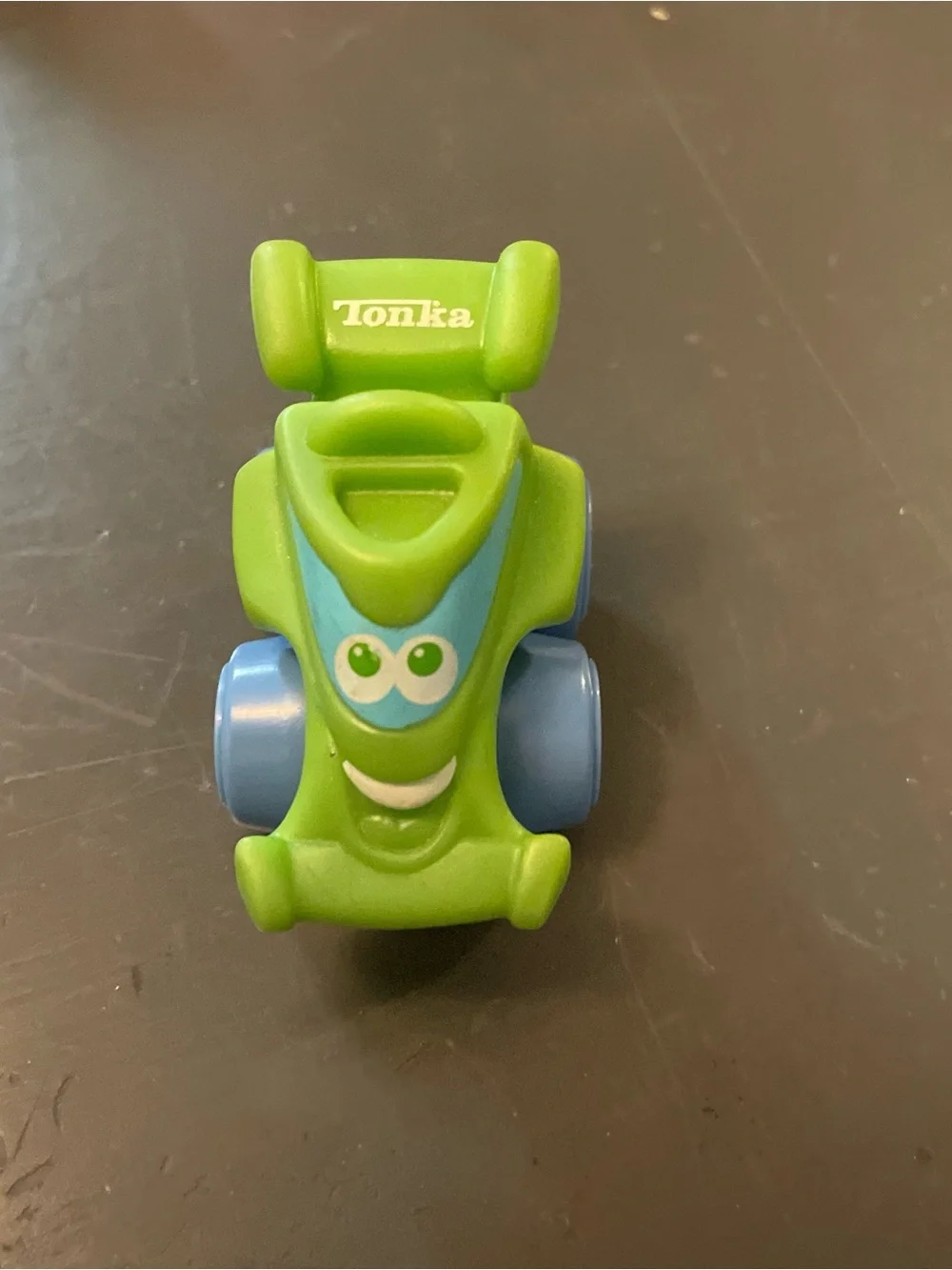 Tonka Chuck & Friends Green Car smile Racecar